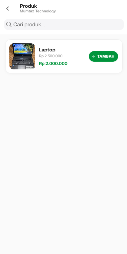 Produk usaha